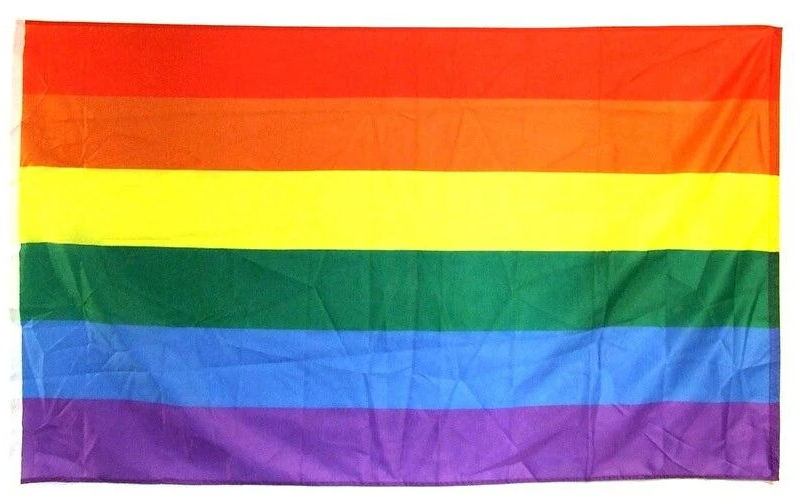 Rainbow 3'X5' Flag Rough Tex® 100D