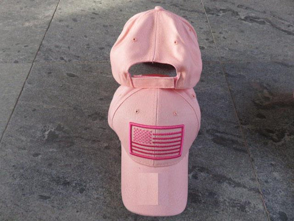 Pink USA Cap