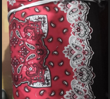 Assorted Paisley Pattern Bandanas Head Wrap In Various Designs 100% Cotton 22"X22"