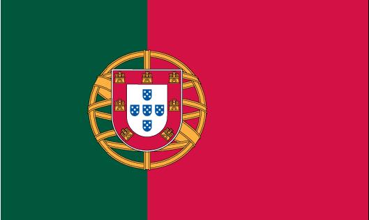 Portugal Flag Deluxe Polar Fleece Blanket