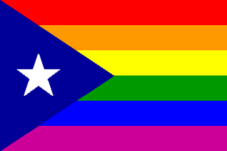Puerto Rico Rainbow 3'x5' polyester