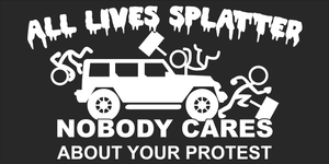 All Lives Spatter - Bumper Sticker