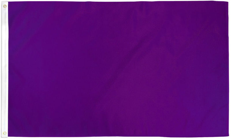 Purple 3'X5' Flag Rough Tex® 100D