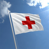 Red Cross 2'x3' Flag ROUGH TEX® 100D