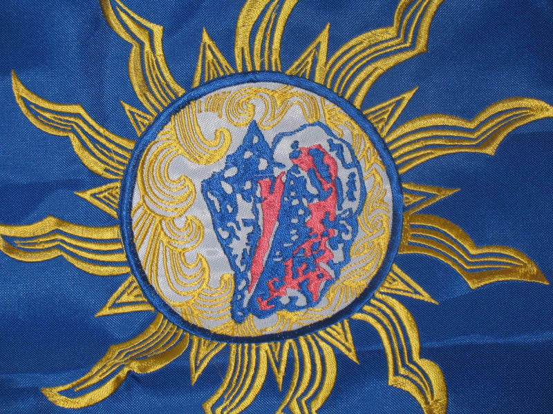 Conch Republic 12"X18" Inch Embroidered Garden Flag Rough Tex® 300D Nylon