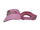 Key West Light Pink With Palm Trees- Visor