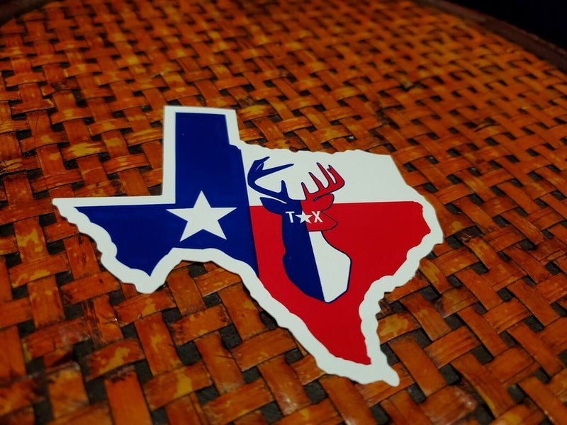 Texas Deer Bumper Sticker