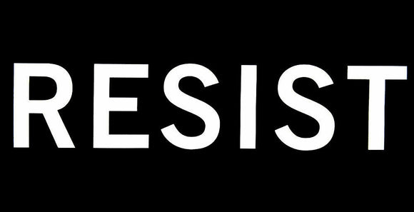 Resist Bumper Sticker