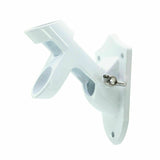 Two Position Flag Pole Bracket Cast Aluminum White