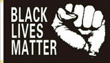 Black Lives Matter Militant Fist 2'X3' Flag Rough Tex® 68D Nylon