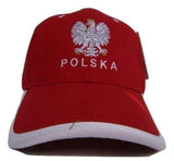 Old Poland With Eagle Red White Trim Cap