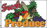 Fresh Produce 3'X5' Flag Rough Tex® Polyester