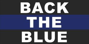 Back The Blue - Bumper Sticker