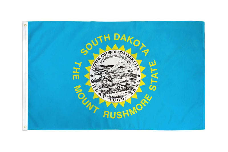 South Dakota 3'X5' State Flag ROUGH TEX® 68D Nylon