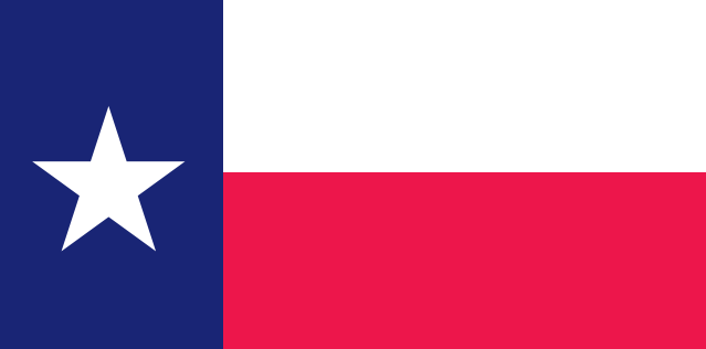 Texas State Flag - Bumper Sticker