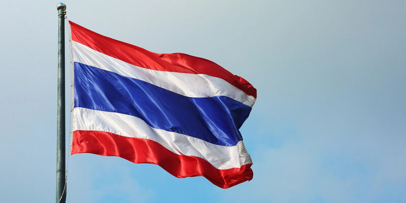 Thailand 3'X5' Flag ROUGH TEX® 100D