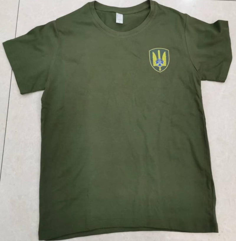 Ukraine Official Commander in Chief & Royal Crest Rough Tex® Cotton Military Shirt Size XL