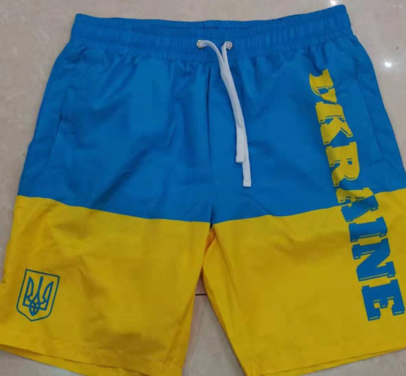 Ukraine Flag Swim Trunks