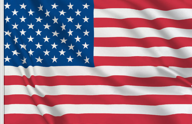 USA Embroidered 10'X15' Flag Rough Tex® 300D