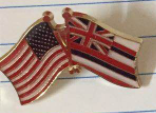 USA England Friendship Hat & Lapel Pin