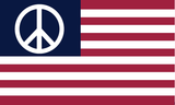 USA Peace 3'X5' Flag Rough Tex® 68D Nylon