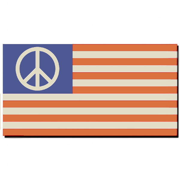 USA Peace Flag  3'X5' Rough Tex® 150D Super Polyester