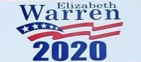 Elizabeth Warren Official 2020 Campaign Bumper Sticker