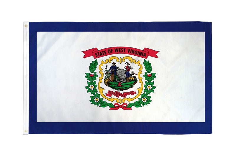 West Virginia 3'X5' State Flag ROUGH TEX® 68D Nylon